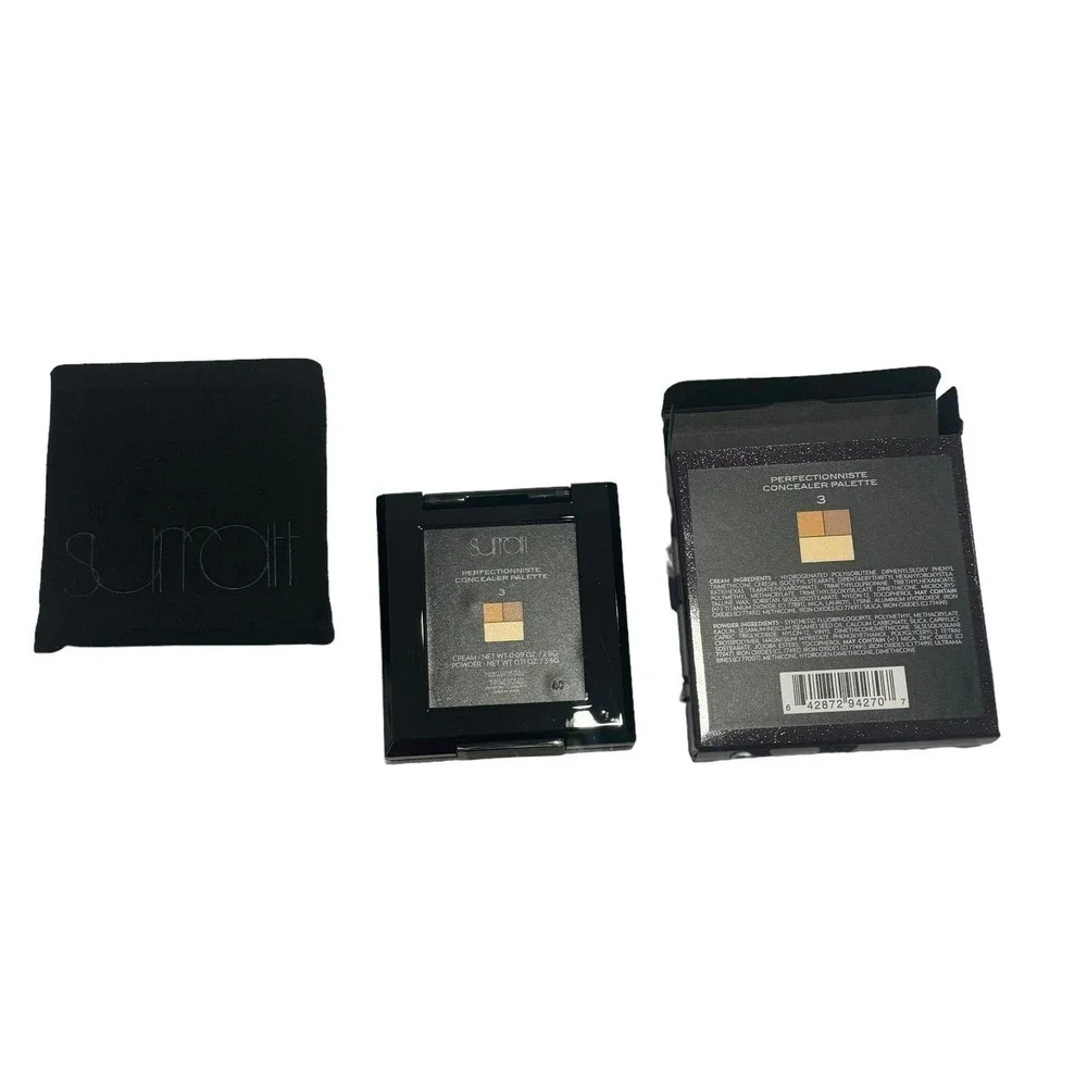 Surratt Warm Peach /Light Tan /Yellow Powder Perfectionniste Concealer Palette 3